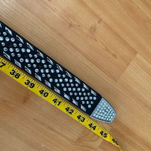 CHRISTINE ALEXANDER RHINESTONE BELT - Picture 6 of 7